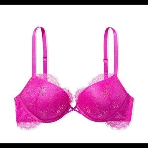 VERY SEXY Lace Shimmer Push-Up Bra (Add 2 cup size )